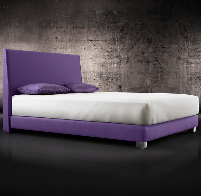 Кровать Collection Prestige фиолетового цвета 160х200 - купить Кровати для спальни по цене 79000.0