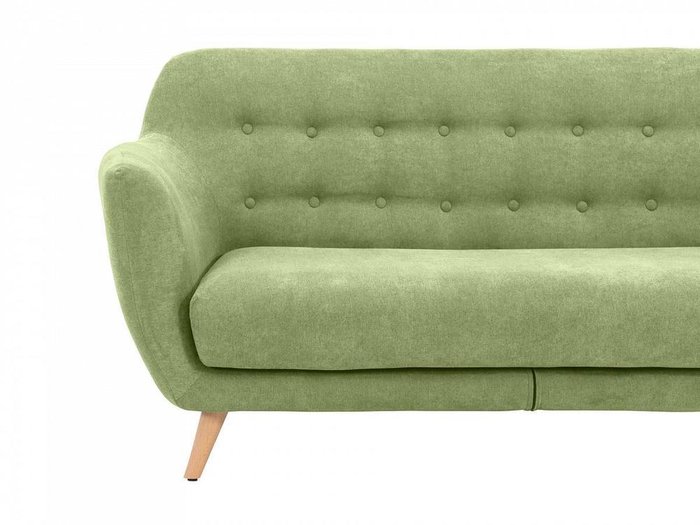 Диван Loa зеленого цвета - лучшие Прямые диваны в INMYROOM