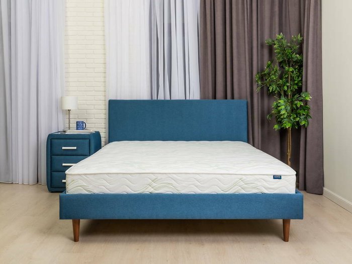 Матрас Green S 200х220 белого цвета - лучшие Пружинные матрасы в INMYROOM Матрас Green S 200х220 белого цвета - лучшие Пружинные матрасы в INMYROOM