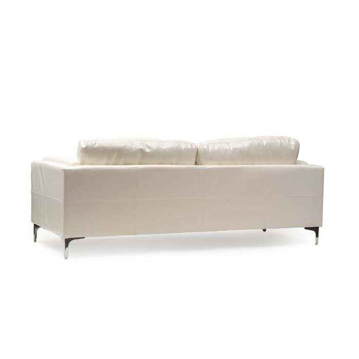 Прямой диван Kent белого цвета - лучшие Прямые диваны в INMYROOM