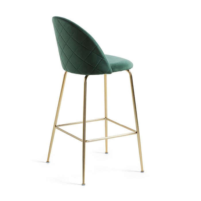 Барный стул Mystere темно-зеленого цвета - лучшие Барные стулья в INMYROOM