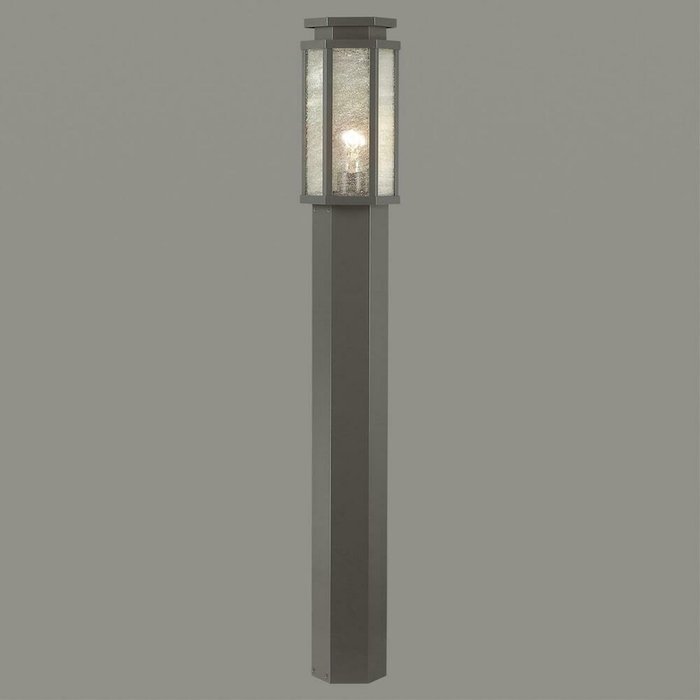 Уличный светильник Gino серого цвета - лучшие Наземные светильники в INMYROOM