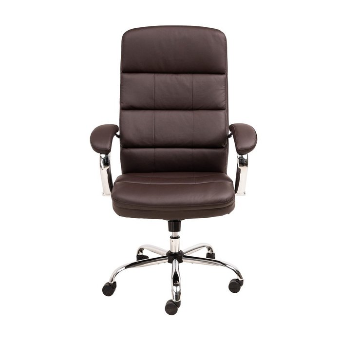 Кресло офисное August темно-коричневого цвета - купить Офисные кресла по цене 33730.0