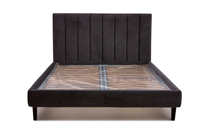 Кровать Клэр 140х200 темно-коричневого цвета с подъемным механизмом