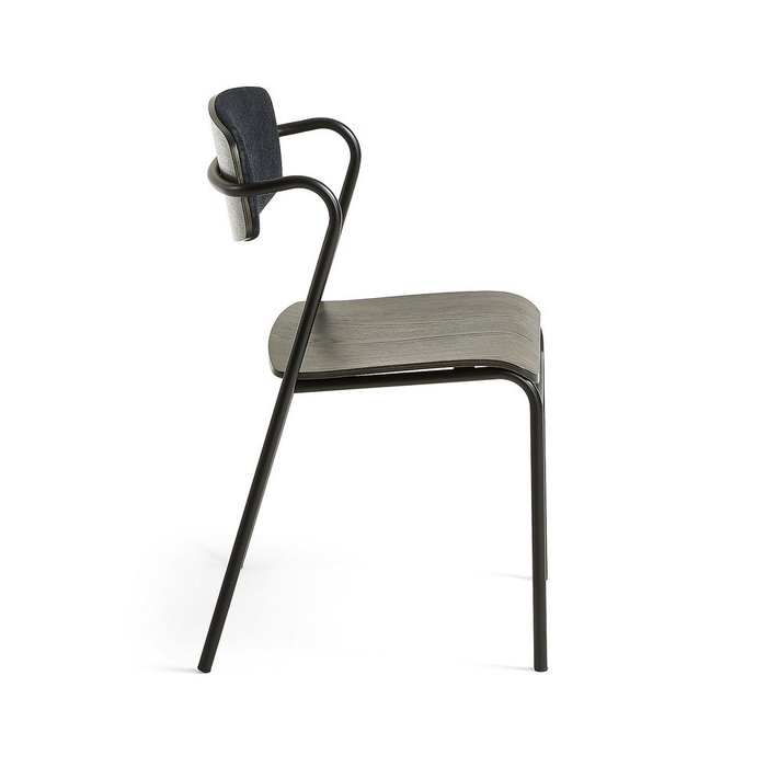 Стул Norfort на металлокаркасе черного цвета - купить Обеденные стулья по цене 22990.0