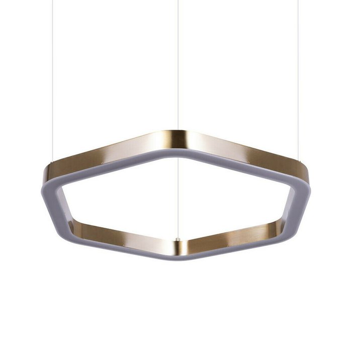 Подвесная люстра Titanium 60 золотого цвета - лучшие Подвесные люстры в INMYROOM