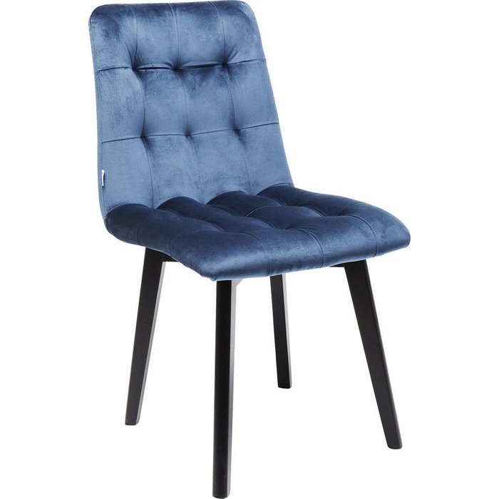 Стул Moritz синего цвета - лучшие Обеденные стулья в INMYROOM