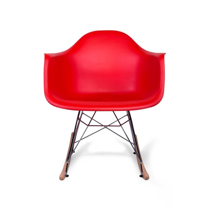 Стул-качалка Ravel Pompage красного цвета - купить Обеденные стулья по цене 5051.0