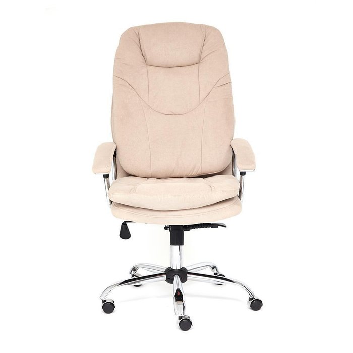 Кресло офисное Softy бежевого цвета - купить Офисные кресла по цене 20426.0