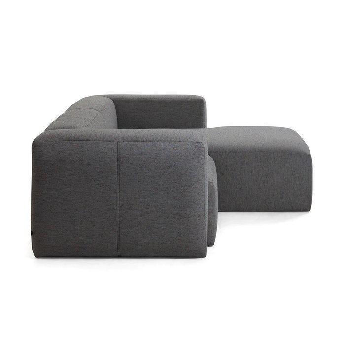 Угловой диван Blok темно-серого цвета - купить Угловые диваны по цене 215990.0