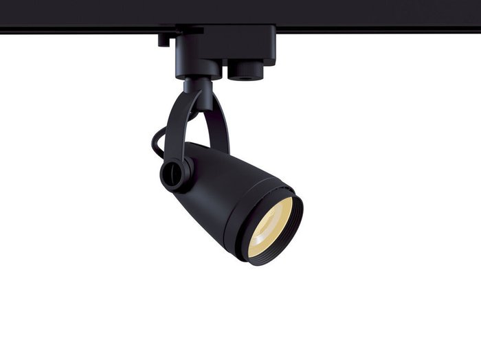 Трековый светодиодный светильник Track Lamps черного цвета
