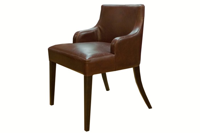Полукресло Brussel коричневого цвета - купить Интерьерные кресла по цене 21650.0
