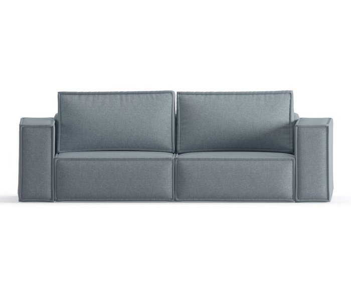 Диван-кровать из рогожки Ли Рой серого цвета - купить Прямые диваны по цене 41590.0