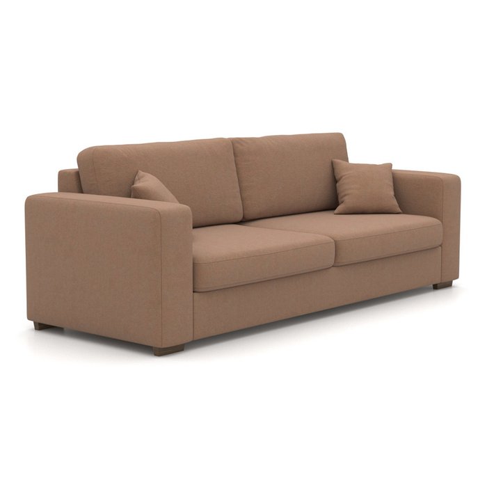  Диван-кровать Morti EKL коричневого цвета - купить Прямые диваны по цене 69800.0