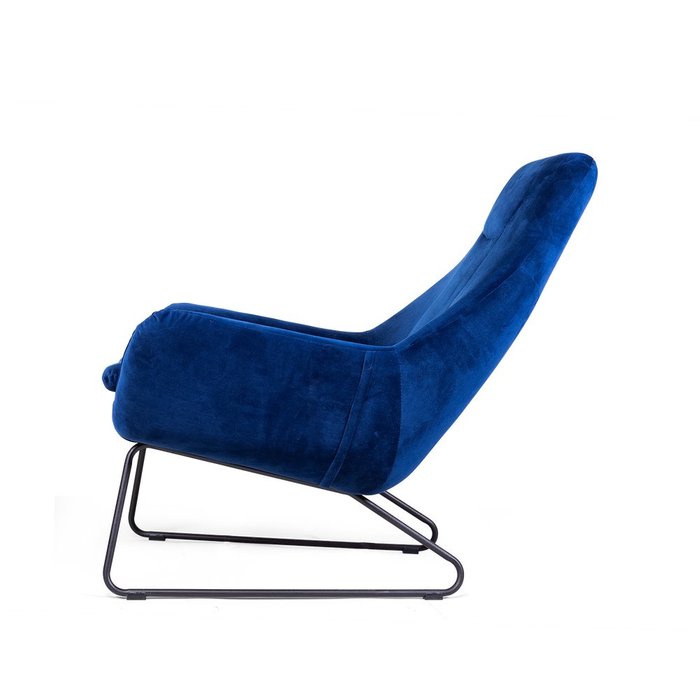 Кресло Kyano синего цвета - лучшие Интерьерные кресла в INMYROOM