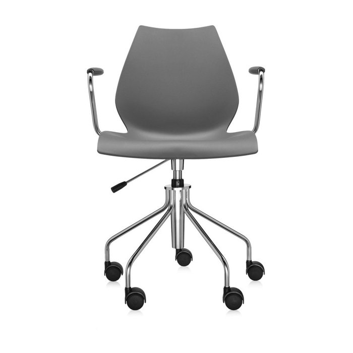 Офисный стул Maui темно-серого цвета  - купить Офисные кресла по цене 57119.0
