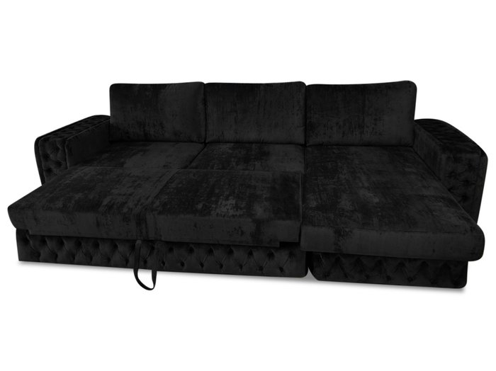 Диван Прадо черного цвета - купить Угловые диваны по цене 133200.0