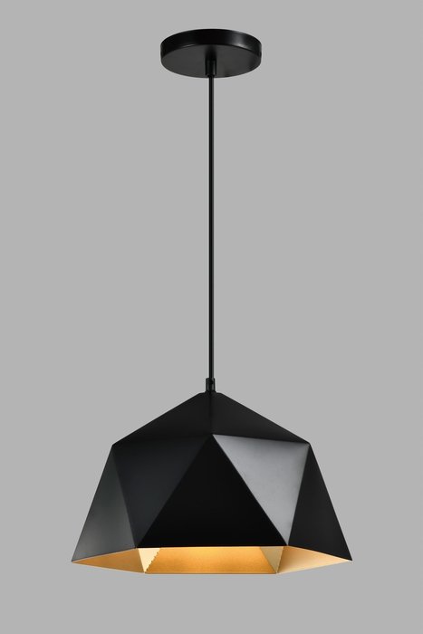 Светильник подвесной Genoa черного цвета - лучшие Подвесные светильники в INMYROOM