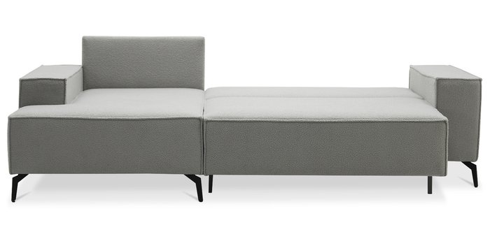 Угловой диван-кровать Раушен серого цвета - лучшие Угловые диваны в INMYROOM
