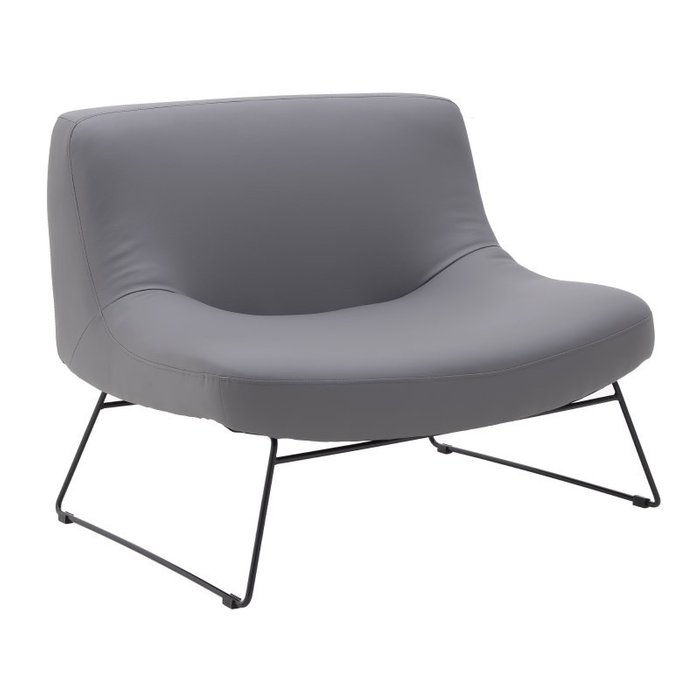 Кресло серого цвета - купить Интерьерные кресла по цене 31960.0