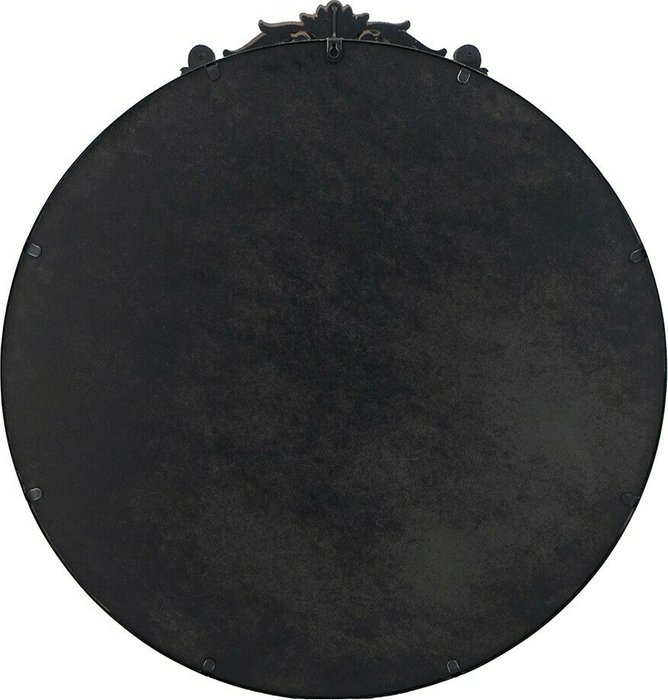 Зеркало настенное 76х81 в раме черного цвета  - лучшие Настенные зеркала в INMYROOM