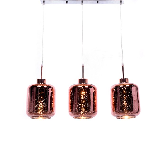 Подвесной светильник Alacosmo цвета розовое золото - купить Подвесные люстры по цене 19600.0