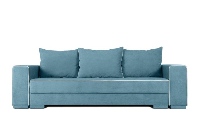 Диван-кровать Цезарь 4 синего цвета