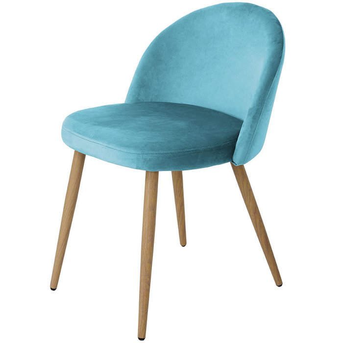 Стул Vivian бирюзового цвета - купить Обеденные стулья по цене 10990.0