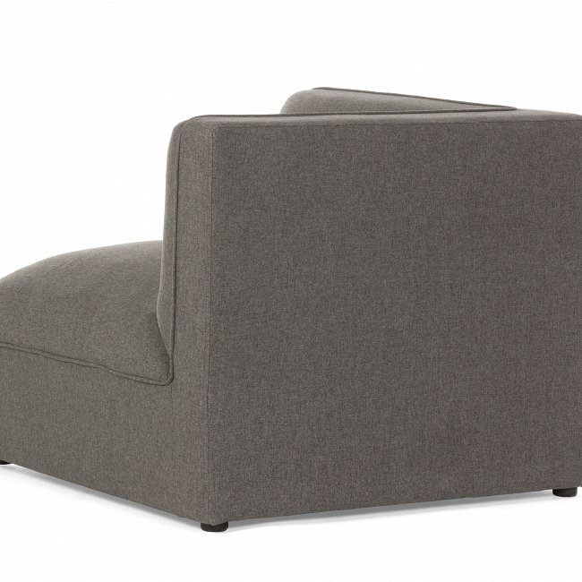 Угловой модуль дивана темно-серого цвета - купить Угловые диваны по цене 45217.0