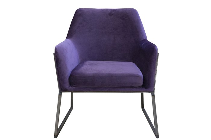 Кресло Almaden фиолетового цвета - купить Интерьерные кресла по цене 30705.0