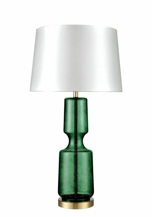 Настольная лампа Paradise бело-зеленого цвета - купить Настольные лампы по цене 17271.0