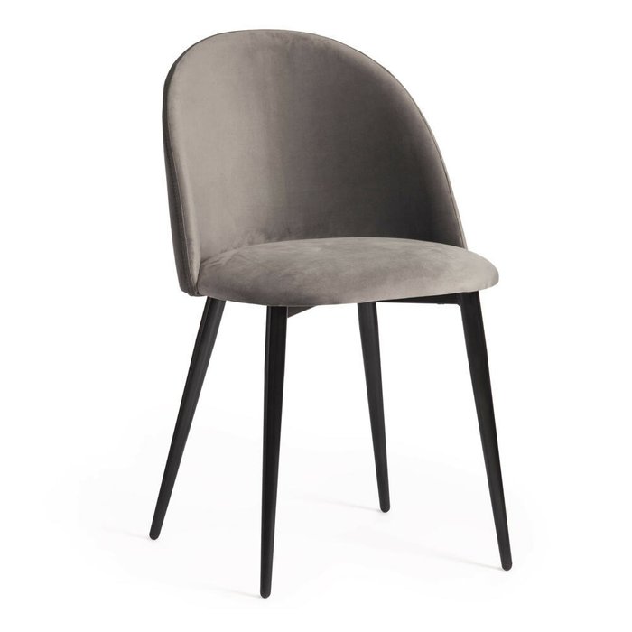 Набор из четырех стульев Monro серого цвета - купить Обеденные стулья по цене 23240.0
