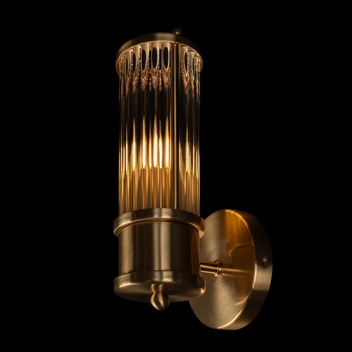 Бра Vessel 10449W/A AB (стекло, цвет прозрачный) - лучшие Бра и настенные светильники в INMYROOM