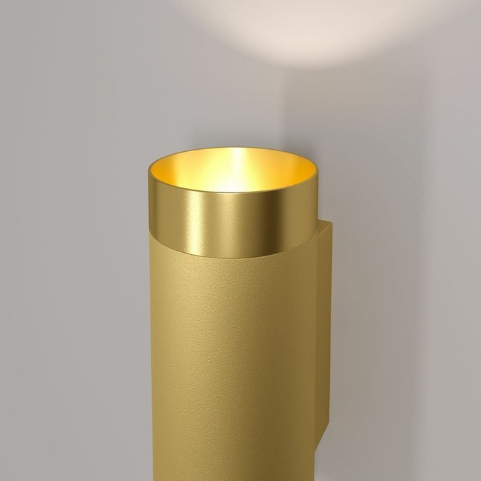 Светильник настенный Poli MRL 1016 золото - купить Бра и настенные светильники по цене 2670.0