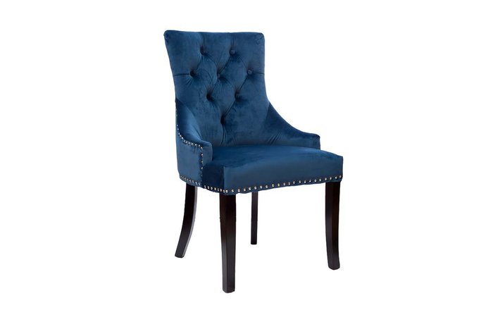 Стул велюровый синий - купить Обеденные стулья по цене 18400.0