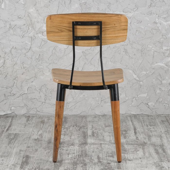 Стул из дерева и металла  - купить Обеденные стулья по цене 14400.0