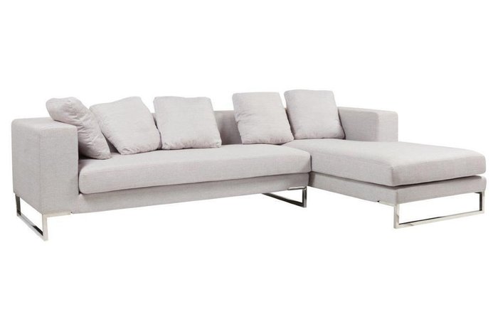 Угловой диван Dadone бежевого цвета - купить Угловые диваны по цене 219000.0