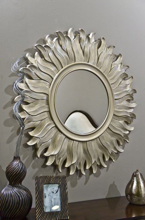 Зеркало настенное Florence  с серебряным напылением  - купить Настенные зеркала по цене 104800.0