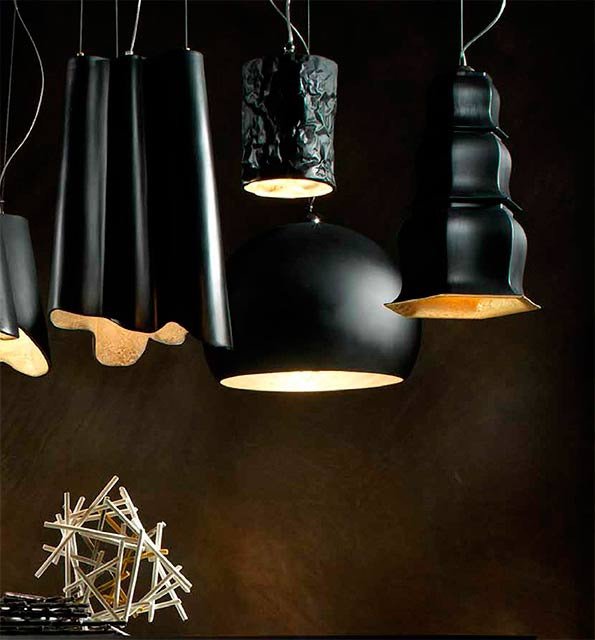 Подвесной светильник Stylnove Ceramiche Crespa из керамики в футуристическом стиле - лучшие Подвесные светильники в INMYROOM