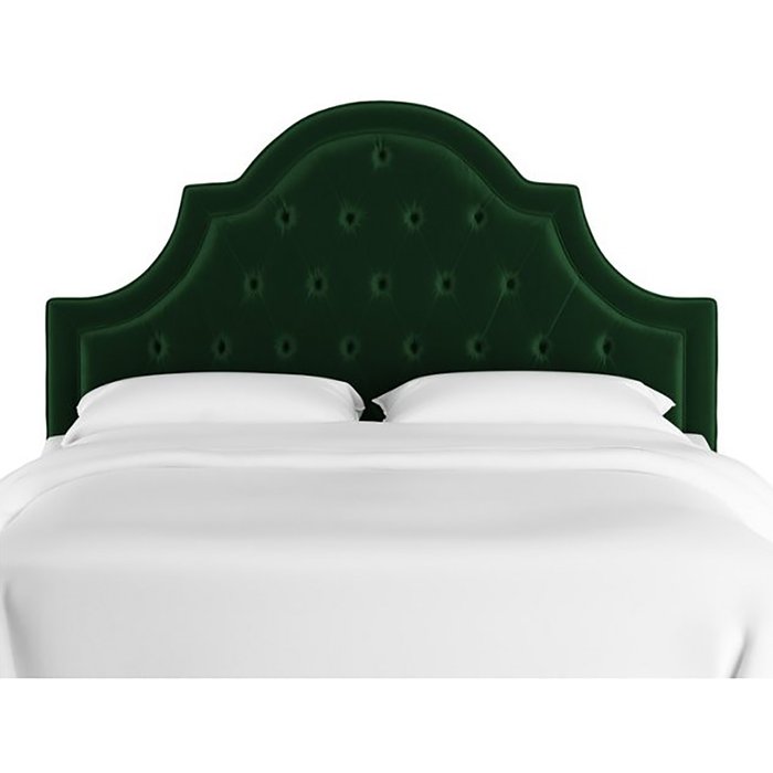 Кровать Harvey Tufted Emerald Velvet 180х200 - купить Кровати для спальни по цене 111000.0
