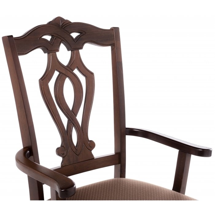 Кресло Vastra коричневого цвета - лучшие Обеденные стулья в INMYROOM