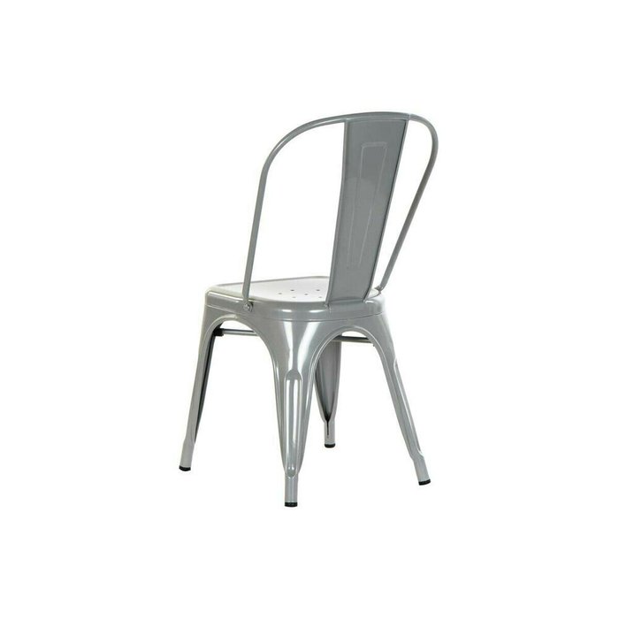 Стул Серый Металл 53 x 45 x 85 cm - купить Обеденные стулья по цене 9342.0