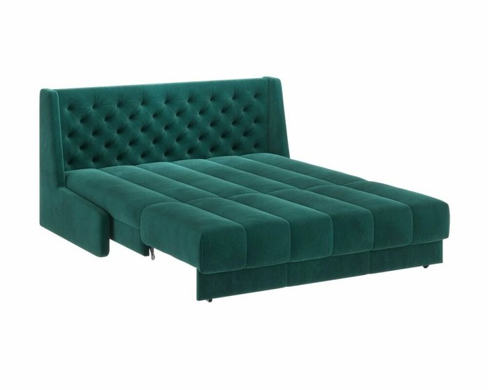 Диван-кровать Ричмонд М изумрудного цвета - лучшие Прямые диваны в INMYROOM