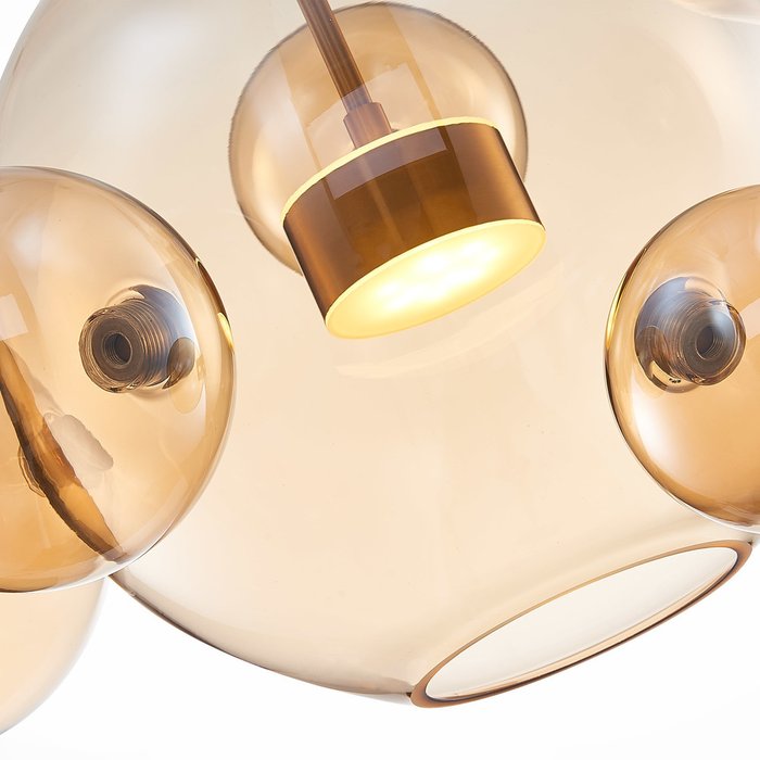Светильник подвесной Bopone со стеклянным плафоном - лучшие Подвесные светильники в INMYROOM