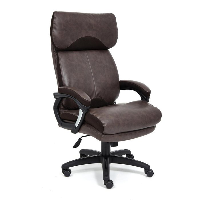 Кресло офисное Duke коричневого цвета