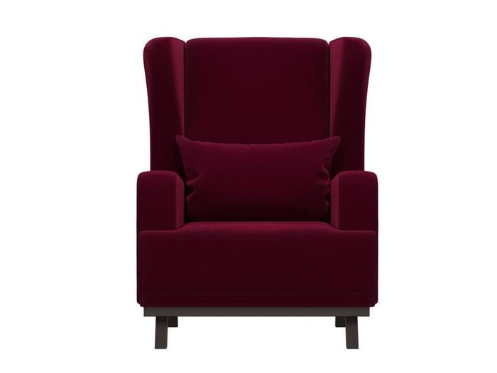 Кресло Джон бордового цвета - купить Интерьерные кресла по цене 20999.0