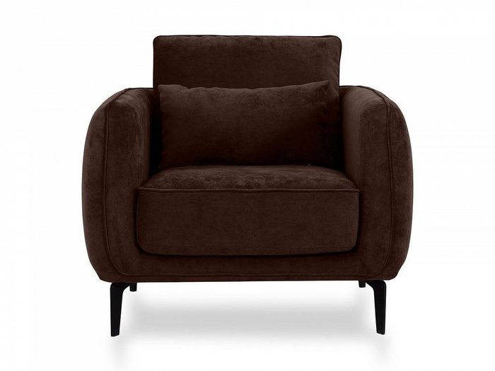 Кресло Amsterdam темно-коричневого цвета