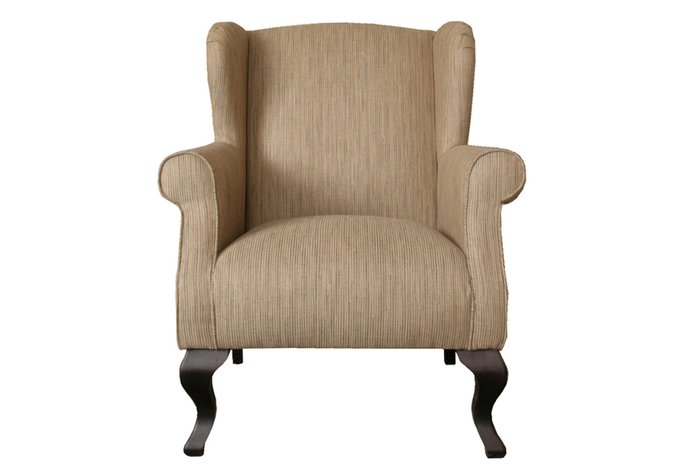 Кресло Birmingham бежевого цвета - купить Интерьерные кресла по цене 27765.0