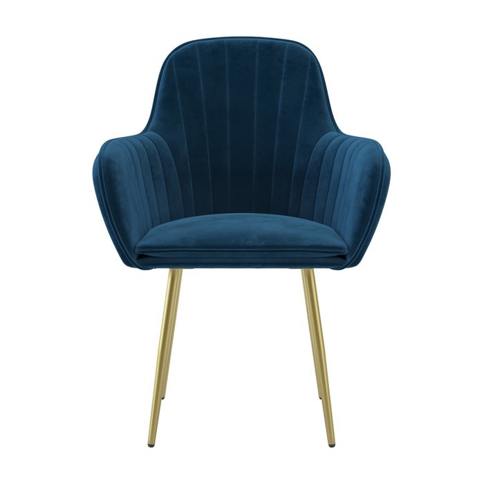 Стул Феникс синего цвета - купить Обеденные стулья по цене 6400.0