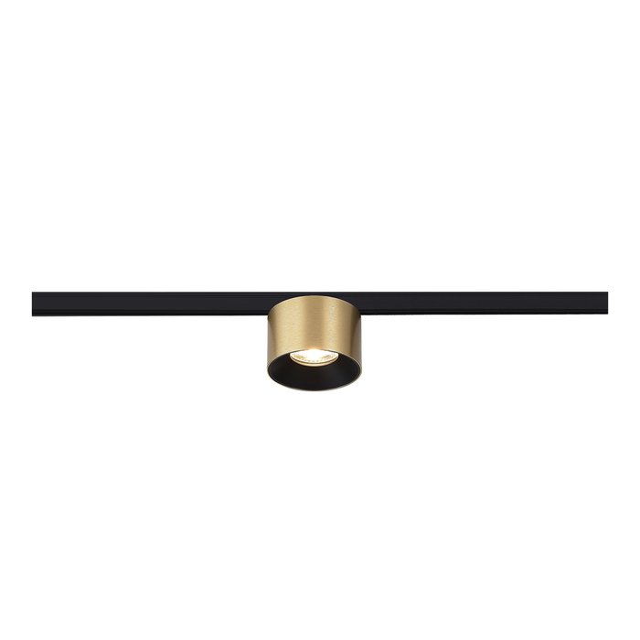 Магнитный трековый светильник Латунь LED 1*5W 3000K 350Lm Ra>90 36° IP20 D60xH38 24V SUPER5 Магнитный трековый светильник Латунь LED 1*5W 3000K 350Lm Ra>90 36° IP20 D60xH38 24V SUPER5